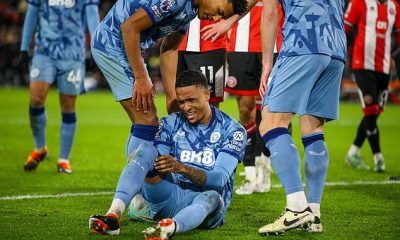 Ezri Konsa was injured against Sheffield United and now faces up to a month out