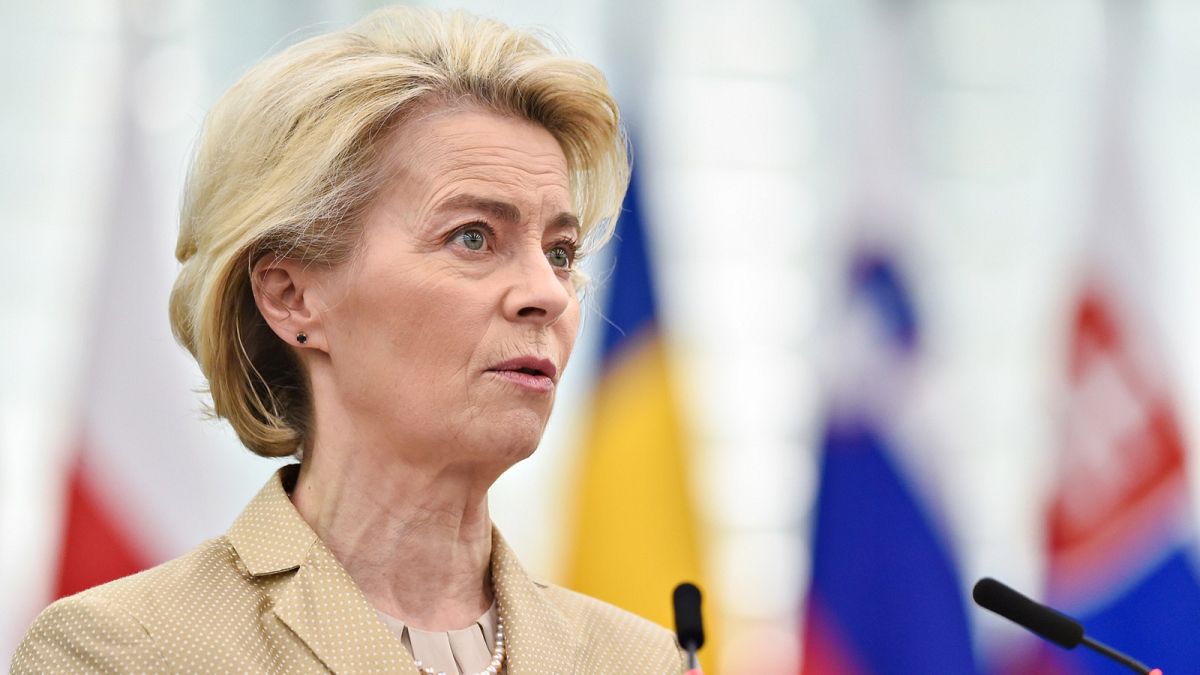With or without US support, 'we cannot let Russia win,' says Ursula von der Leyen