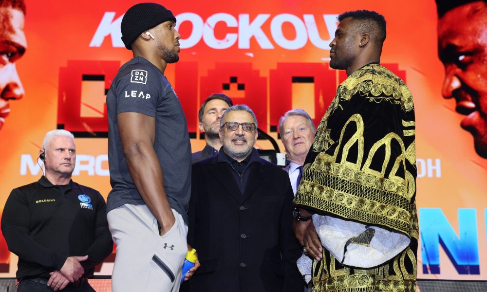 What are the rules for Anthony Joshua vs Francis Ngannou? Rounds, time, weight and more for Saudi clash