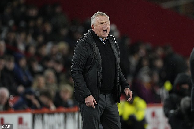Chris Wilder's return to Sheffield United has not brought results and they are set for relegation