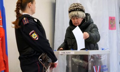 Russians cast ballots in an election preordained to extend Putin’s rule - National