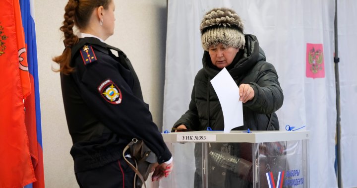 Russians cast ballots in an election preordained to extend Putin’s rule - National