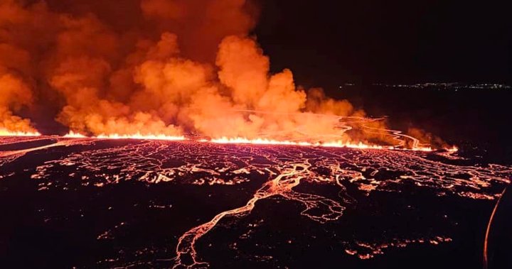Iceland lava-spewing volcano eruption triggers state of emergency - National