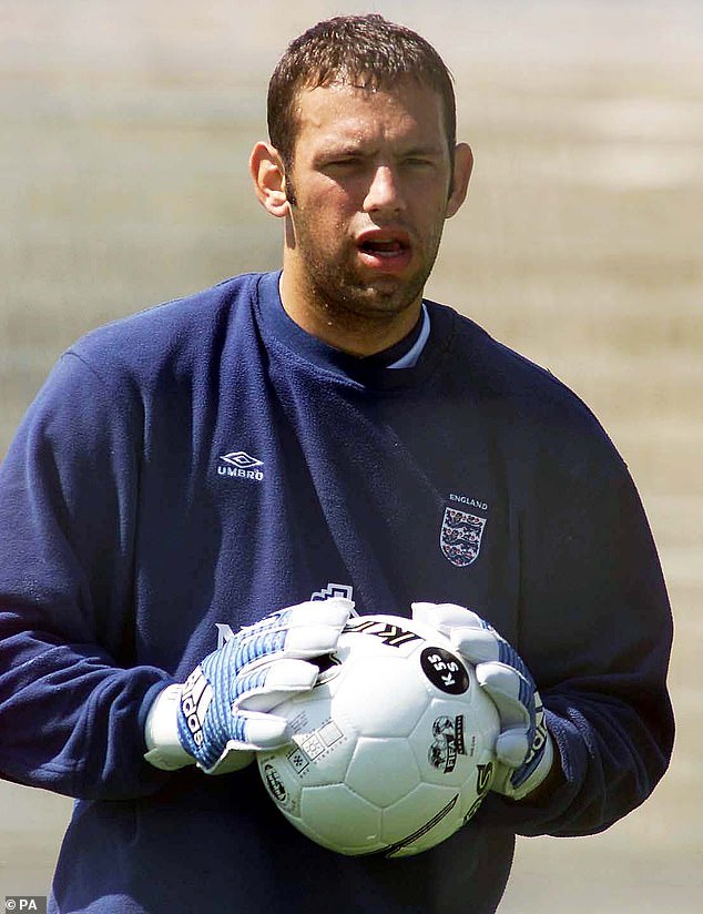 Richard Wright was the only player to play for the England first team