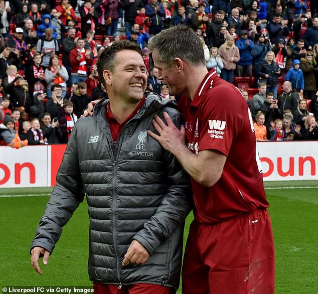 Cassidy's former teammates Michael Owen and Jamie Carragher would go on to have glittering careers in football