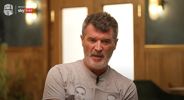 Speaking on the latest Stick To Football Podcast, Keane was quick to move away from the subject