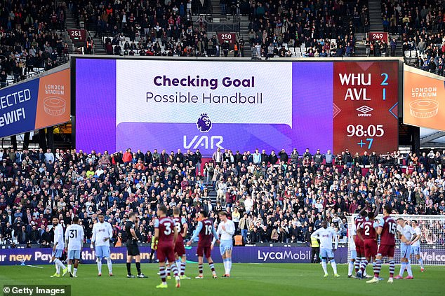 The disregard for matchgoing fans was made clear by the long VAR delay during West Ham's clash with Aston Villa on Sunday