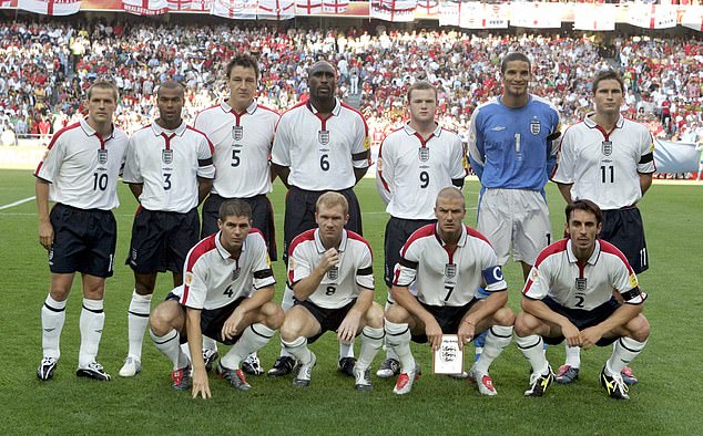 How many of Gareth Southgate's current crop would get into England's Euro 2004 side?