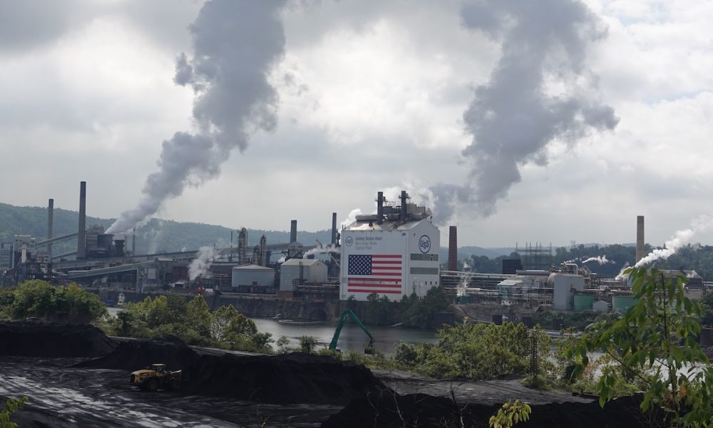 The United States Steel Corp. Clairton Coke Works along the banks of the Monongahela River in Clairton, Pennsylvania