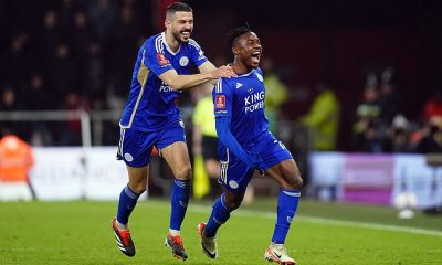 Abdul Fatawu (right) scored a spectacular winner as Leicester beat Bournemouth 1-0
