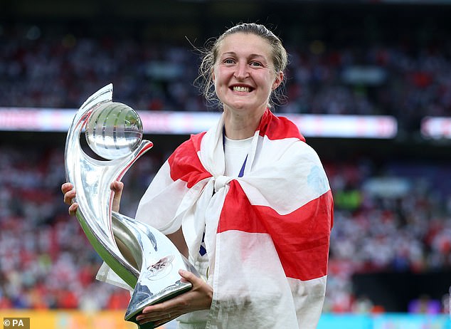 Ellen White retired from football after winning the European Championship with England at Wembley in 2022