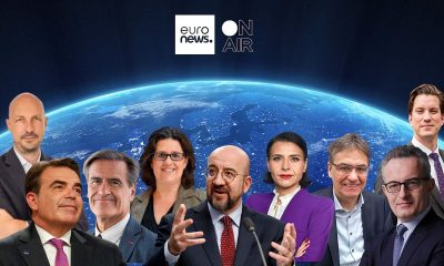 Euronews unveils exclusive EU election poll, interviews politicians on air