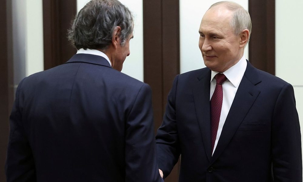 IAEA chief Grossi meets Putin in Sochi to discuss nuclear safety