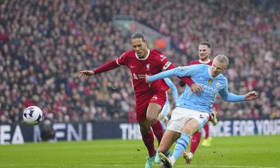 Virgil van Dijk restricted Erling Haaland to hardly any chances in front of goal at Anfield