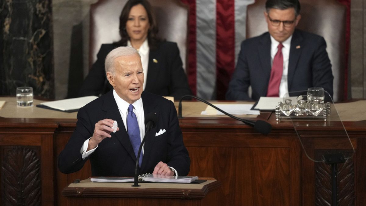 Joe Biden delivers barnstorming State of the Union address