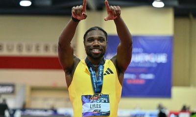Noah Lyles makes the shortlist for the Laureus World Sportsman of the Year prize
