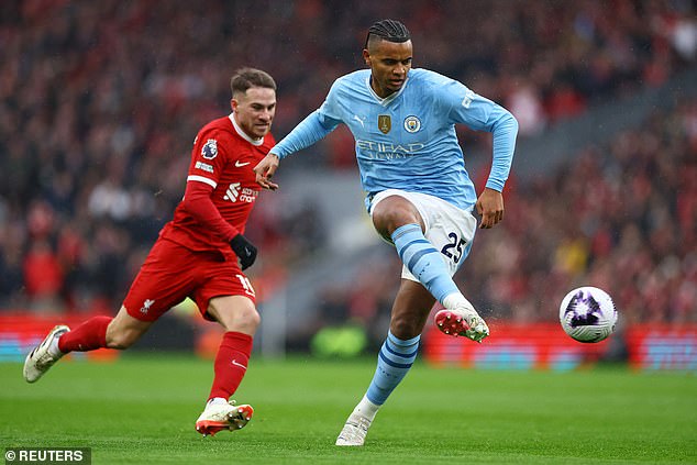 Manuel Akanji (right) has brutally dismissed Trent Alexander-Arnold's comments about trophies