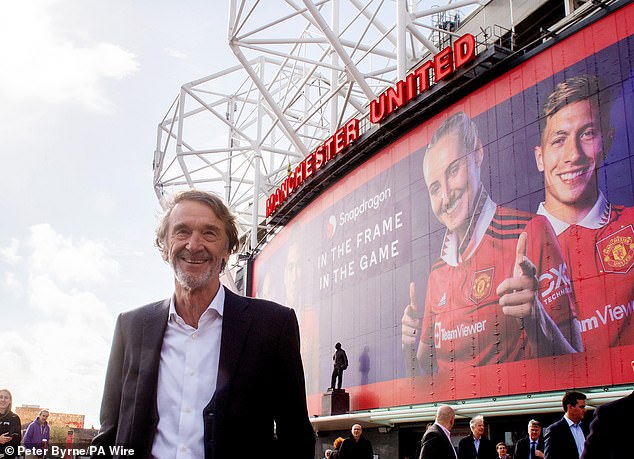 Sir Jim Ratcliffe is planning a major overhaul of the Man United squad this summer