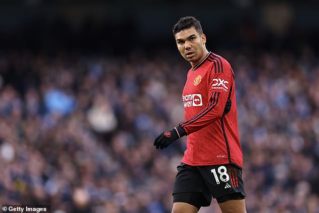 Man United are reportedly looking to replace Casemiro in the summer after his difficult season