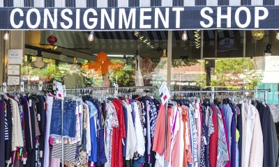 A clothing consignment shop in Hendersonville, North Carolina