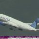 United Airlines plane loses tyre during takeoff