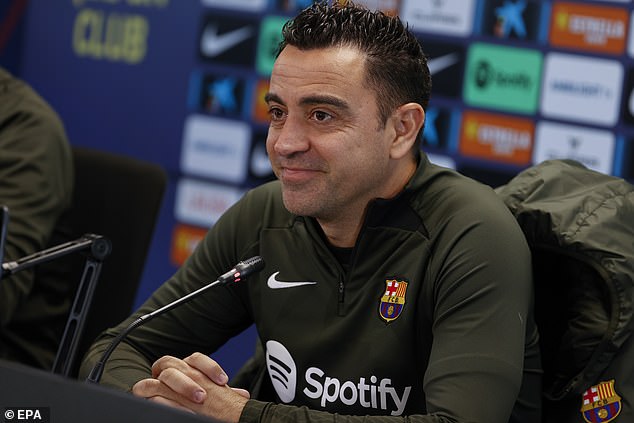 Xavi will be available in the summer once he leaves Barcelona at the end of the season
