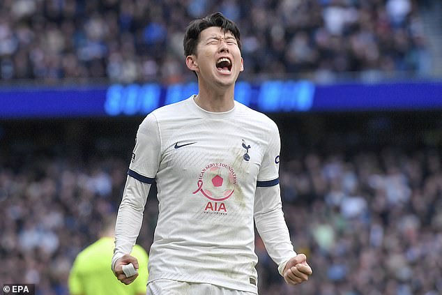 Spurs captain Son came up with the goods late on to help his side put pressure on Aston Villa