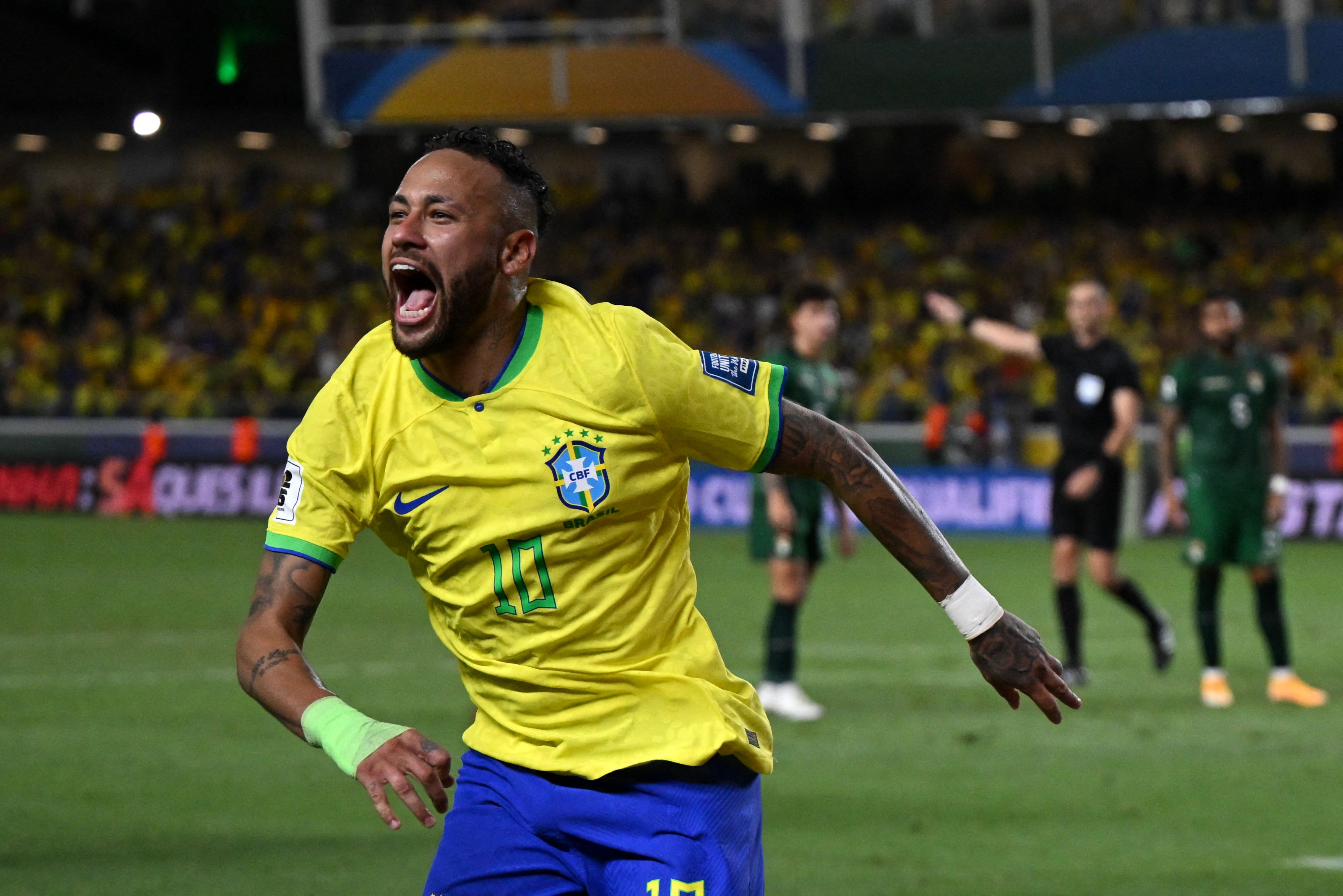 Neymar is the highest scoring player for the Brazilian men's team