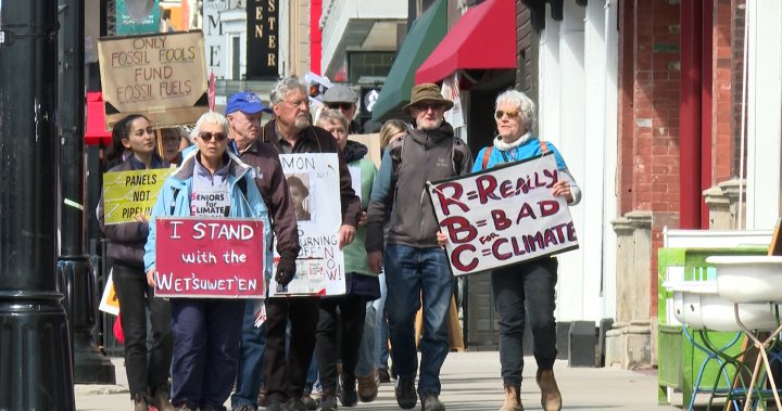 Kingston climate activists rally for second annual ‘Fossil Fools Day’ - Kingston