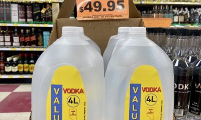 Alberta cabinet minister raises concerns over discounted four-litre jugs of vodka