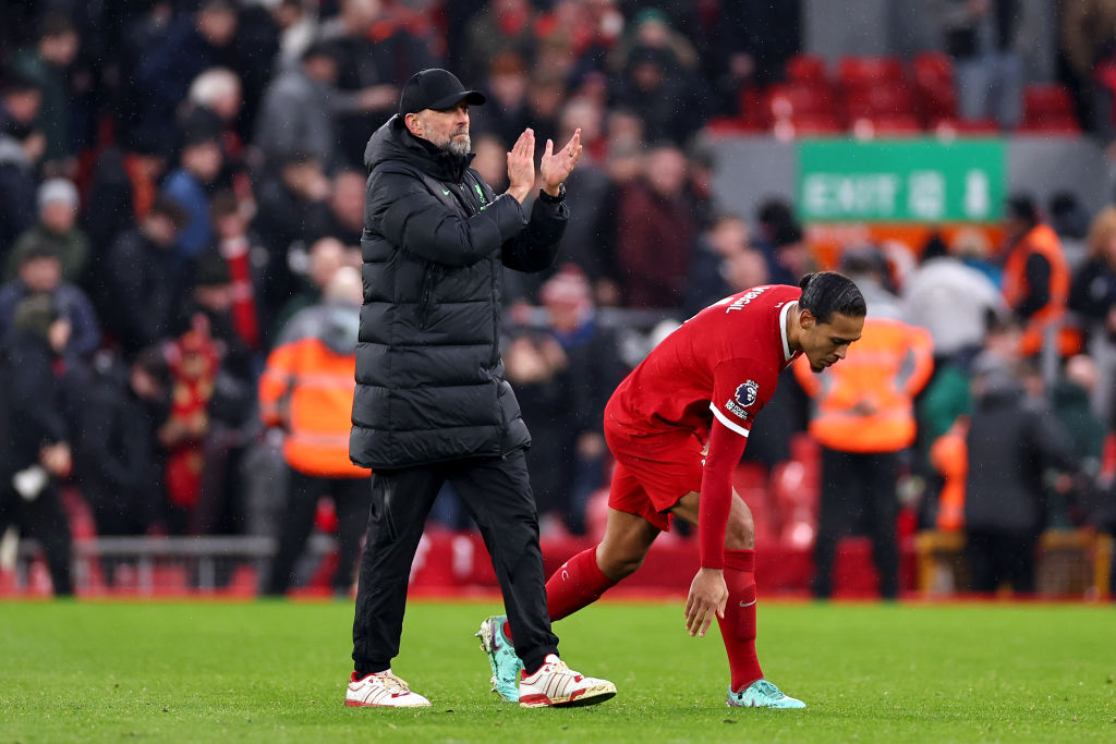 Liverpool boss Jurgen Klopp regularly pays tribute to his club's home support