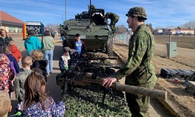 Alberta school honours children from military families - Edmonton