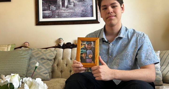 ‘He’s already gone’: Montreal teen turns to writing after father’s death to cancer - Montreal