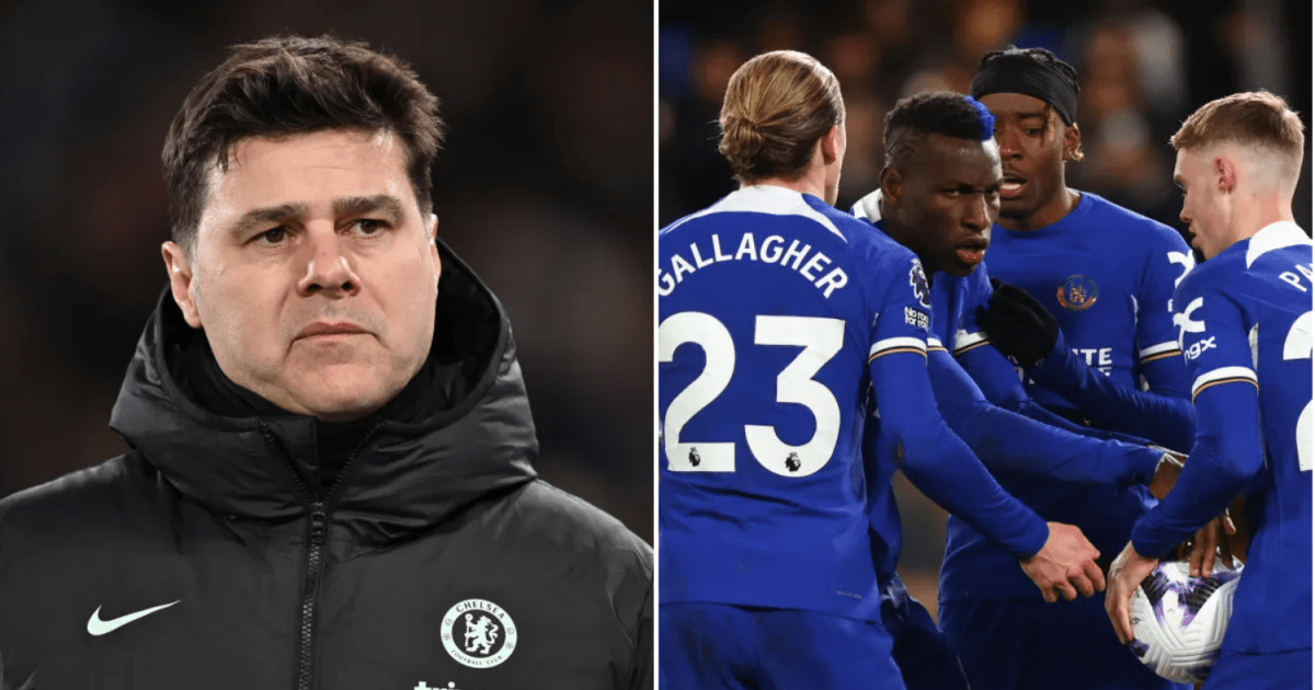 Mauricio Pochettino reacts to Chelsea players fighting over Everton penalty | Football