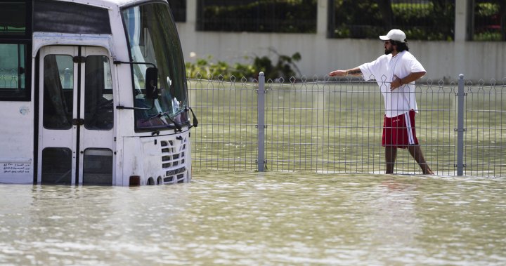 Dubai airport says flood recovery ‘will take some time’ after record rain - National