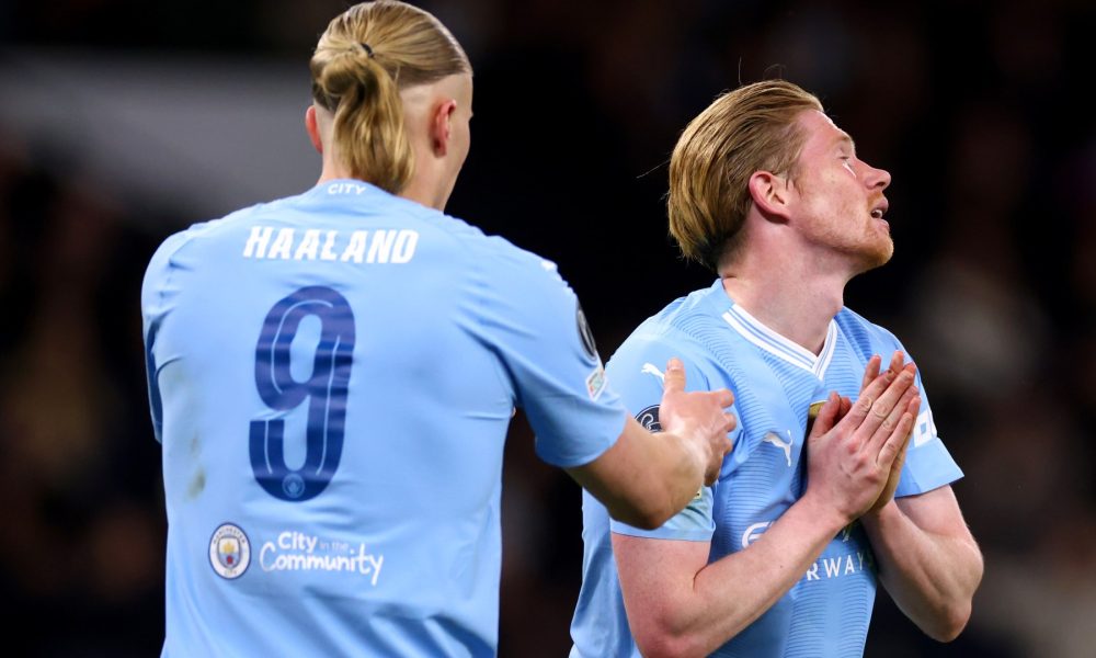 Erling Haaland and Kevin De Bruyne doubts for Man City's FA Cup clash with Chelsea