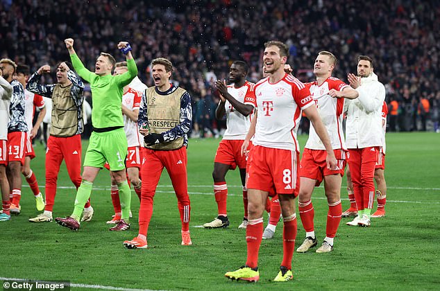 Bayern kept alive their hopes of winning a trophy with a mature display over the two legs against the Gunners