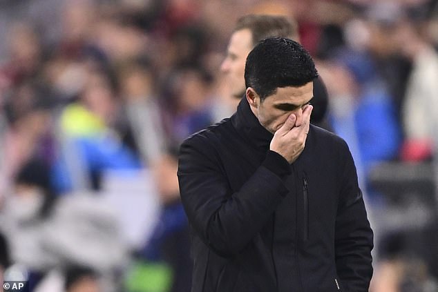 Mikel Arteta's side have been woeful away from home in the Champions League this season, winning just one of their five outings