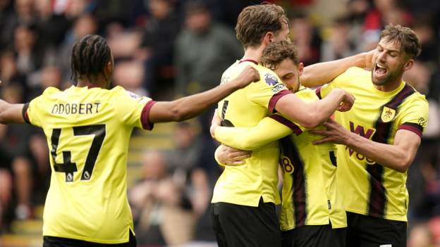 Sheffield United 1-4 Burnley: Visitors boost survival hopes with emphatic win against relegation rivals