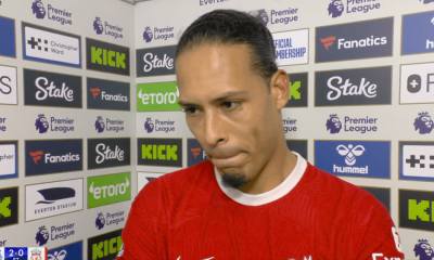 Virgil van Dijk says Liverpool have 'no chance' to win title after Everton loss | Football