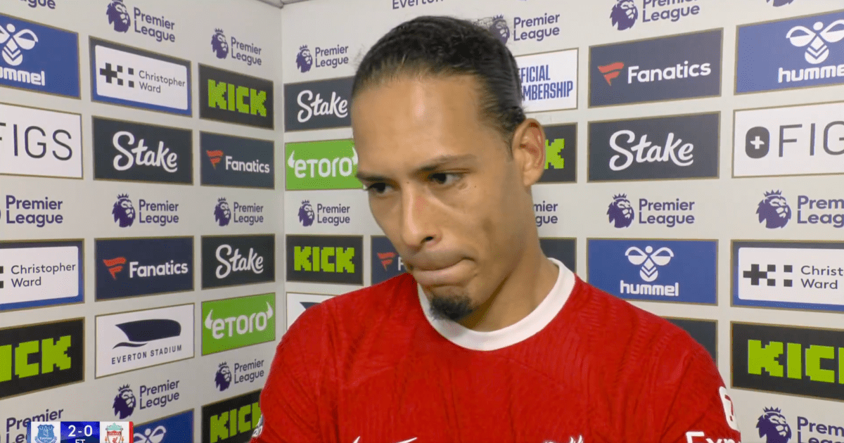 Virgil van Dijk says Liverpool have 'no chance' to win title after Everton loss | Football
