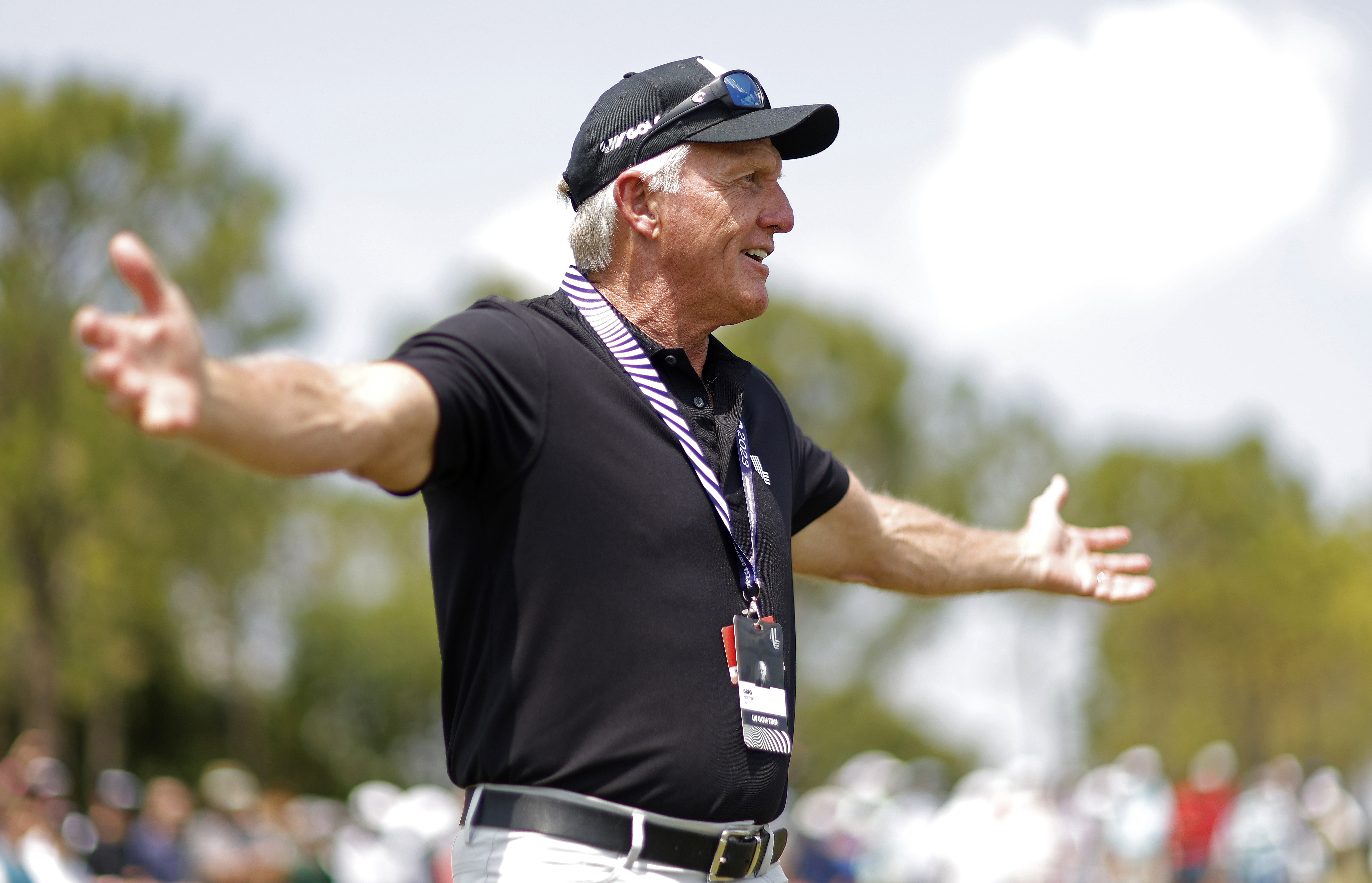 Greg Norman is the CEO and driving force behind LIV Golf