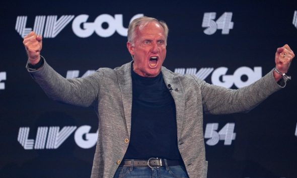 ‘He was so impressed’ – LIV Golf boss Greg Norman reveals he’s held talks with ‘top PGA Tour player in his house’