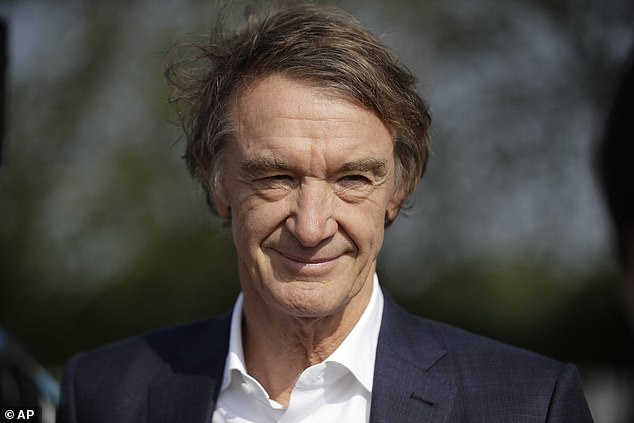 Sir Jim Ratcliffe's £1.3billion part-takeover was ratified at Christmas as he takes over the footballing operations at the club