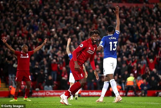 The German manager couldn't help but grin as he recalled the time Divock Origi snatched a 96th-minute winner to see Liverpool beat Everton 1-0 in December 2018