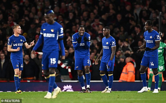 Chelsea were thumped 5-0 by their London rivals Arsenal at the Emirates on Tuesday night