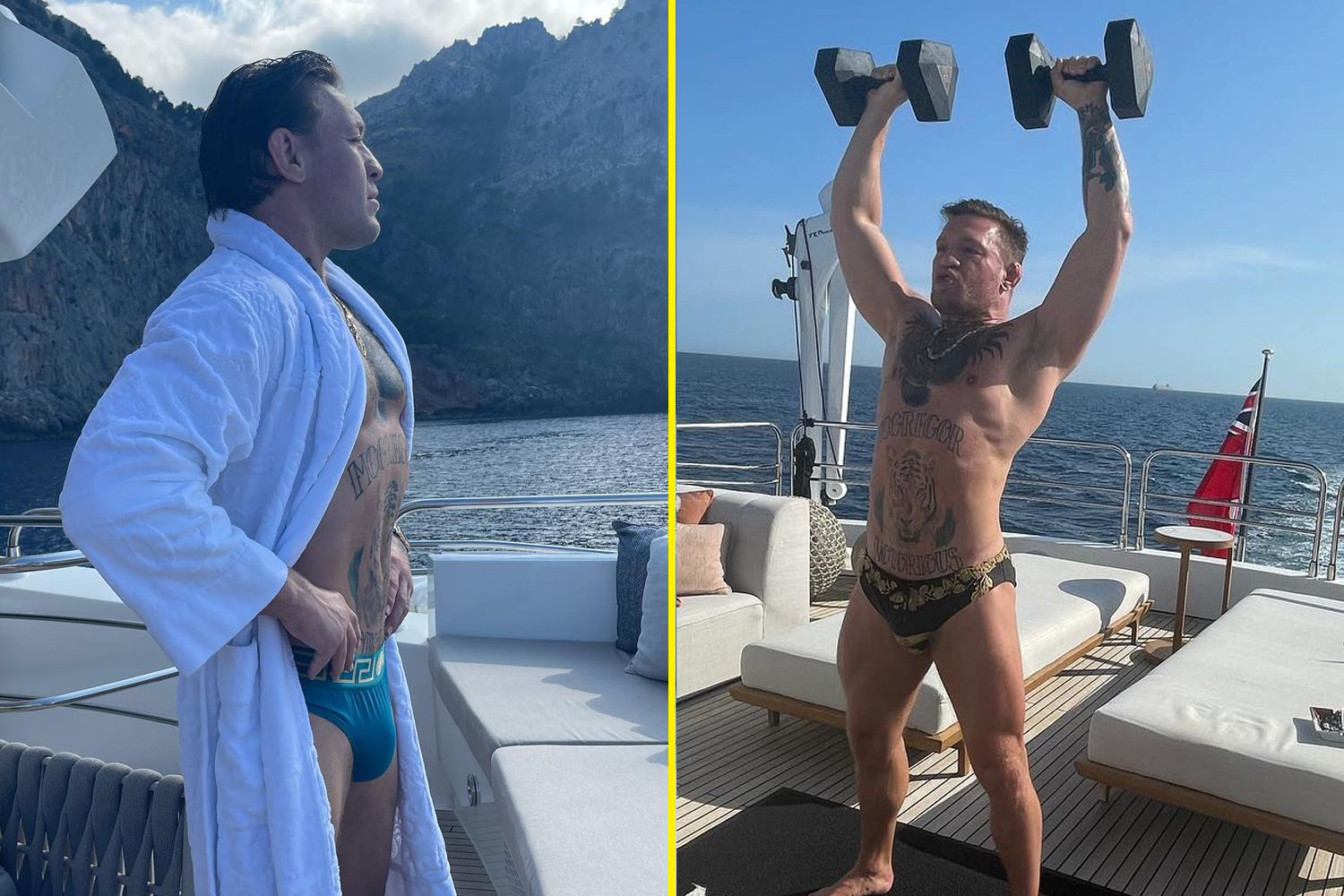 Conor McGregor says 'yacht season' is coming now Dana White has confirmed comeback news