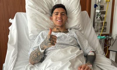 Enzo Fernandez vowed to come back 'stronger than ever' after undergoing surgery for a groin issue
