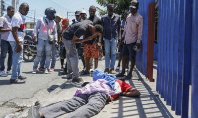Gang and police gunbattles paralyse area near Haiti's National Palace