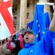 Georgians protest government's renewed attempt to pass 'Russian law'